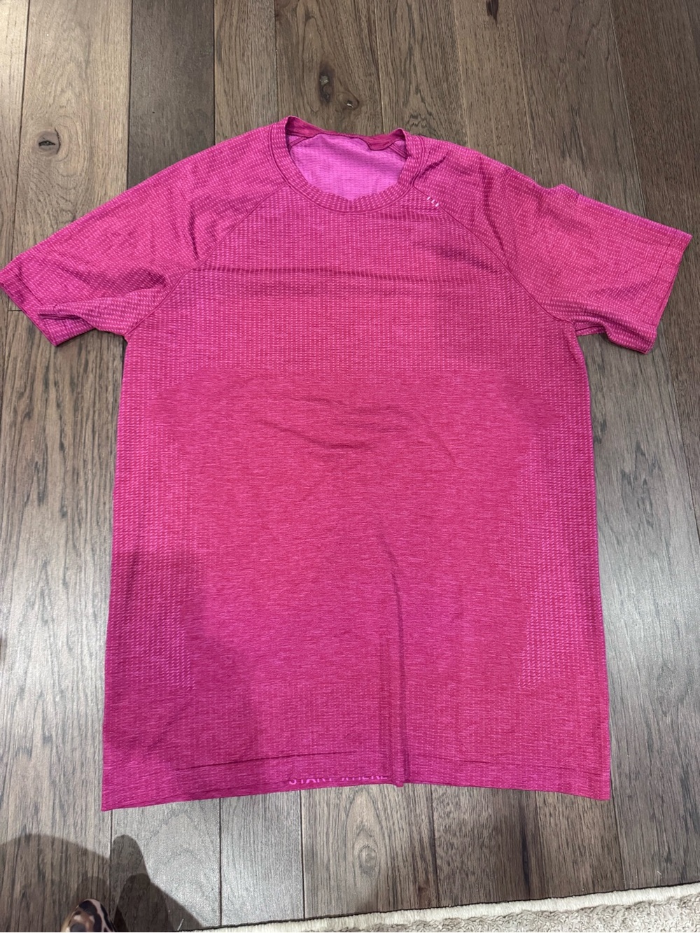 lululemon athletica Men's Short-Sleeve Crew Tee in Magenta